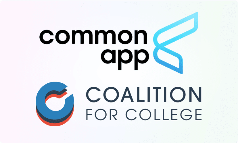 Common App and Coalition App logos