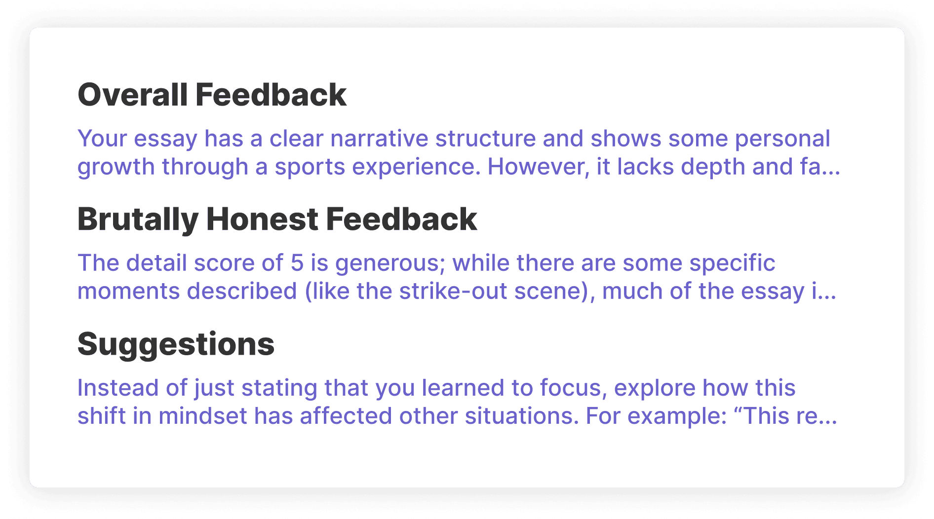 Image of feedback from www.esslo.org