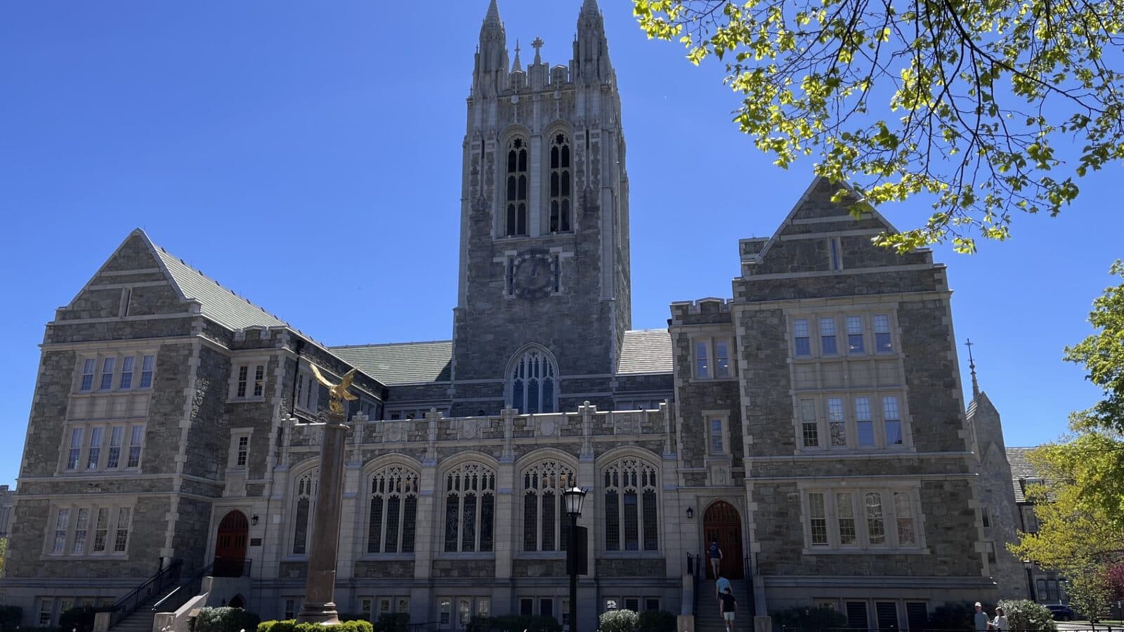 Boston College campus